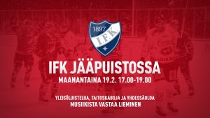 IFK STEISSIN JÄÄPUISTOSSA MAANANTAINA