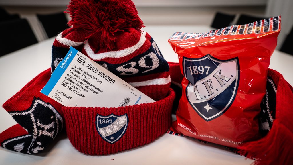 Pukinkontti punaiseksi! HIFK Shopin joulumyyjäiset kahtena sunnuntaina