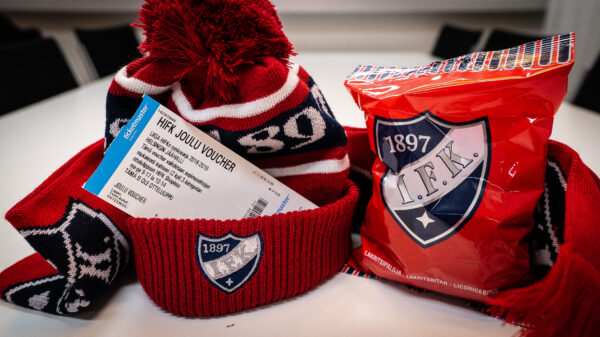 Pukinkontti punaiseksi! HIFK Shopin joulumyyjäiset kahtena sunnuntaina