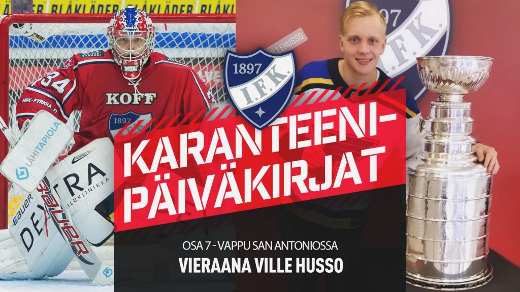 Karanteenipäiväkirjat: Osa 7 – vieraana Ville Husso