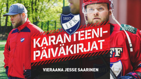 Karanteenipäiväkirjat: Vieraana Jesse Saarinen