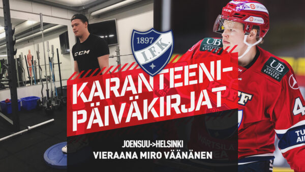 Karanteenipäiväkirjat – viimeinen osa: Vieraana Miro Väänänen