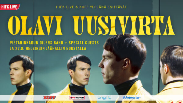 HIFK Live ja KOFF esittää: Olavi Uusivirta 22.8.