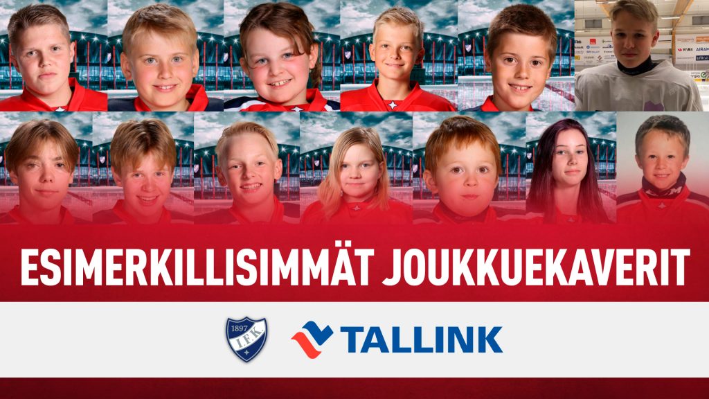 Tallinkin kevään 2021 esimerkillisimmät joukkuekaverit