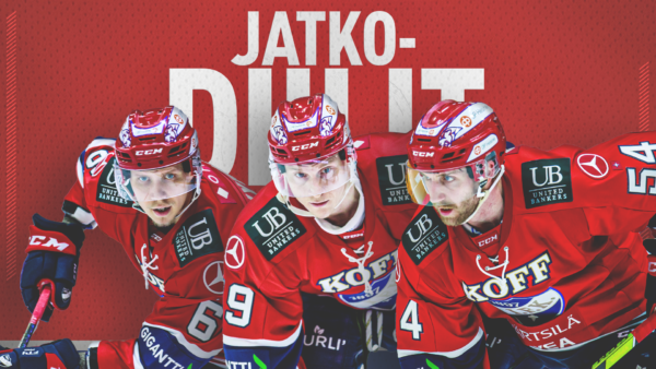 Tiedote: HIFK:lle kolme jatkosopimusta