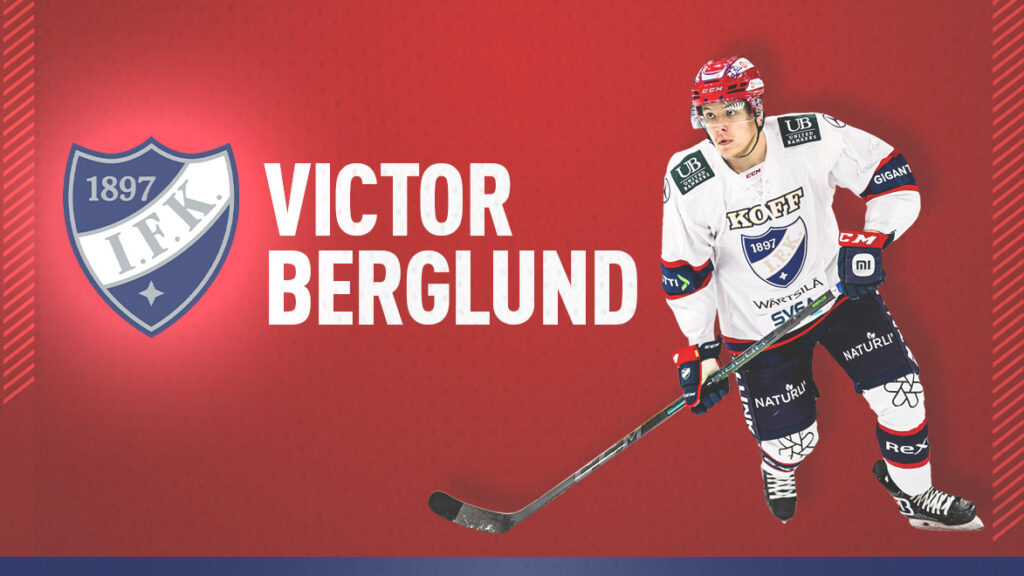 Ruotsalaispuolustaja Victor Berglund HIFK:hon