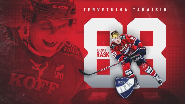 Joonas Rask palaa HIFK:hon