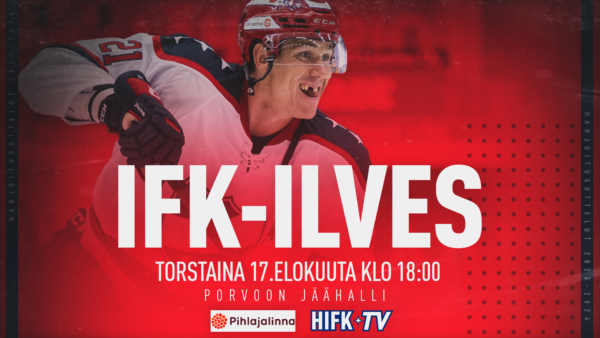 HIFK torstaina Porvoossa – Loppuviikolla tuplapelit Ilvestä vastaan
