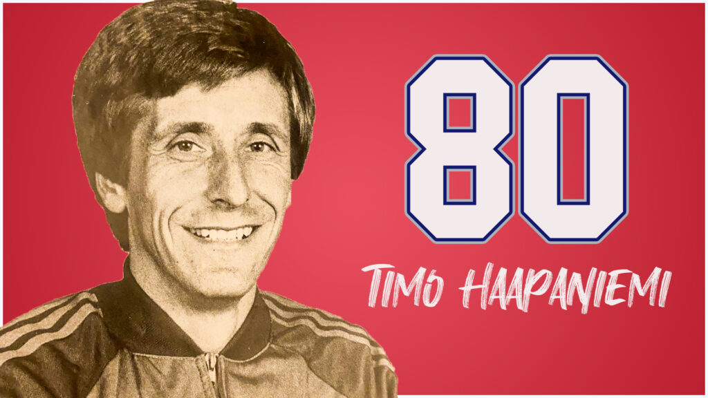 Timo ”Räpsä” Haapaniemi 80 vuotta