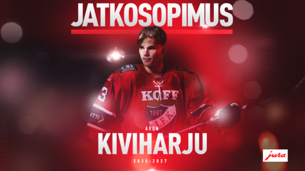 Kiviharju jatkaa HIFK:ssa kaksi seuraavaa kautta!