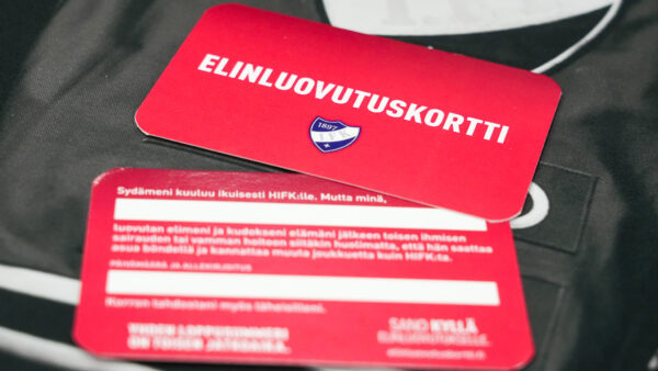 Sano KYLLÄ elinluovutukselle! – Elinluovutuskortti täyttää 50 vuotta