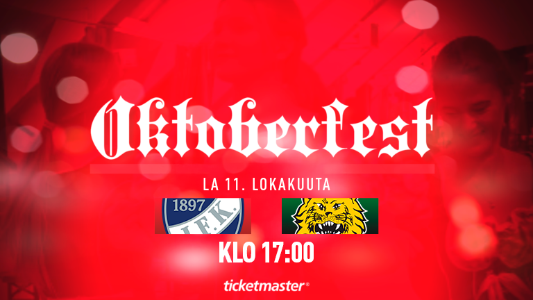 Prost! – Lauantaina Nordiksella Oktoberfest ja lätkää