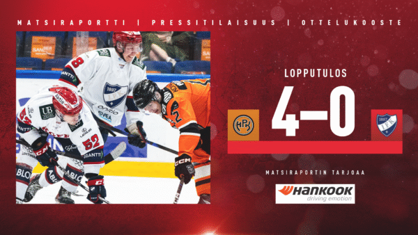 HIFK jäi nollille Hämeenlinnassa